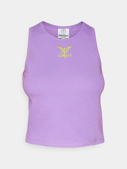 Zdjęcie produktu T-shirt basic Carlo Colucci liliowy