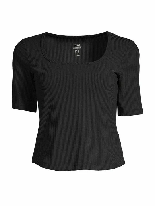 Zdjęcie produktu T-shirt basic CASALL czarny