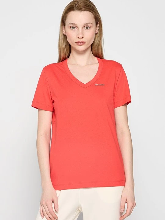 Zdjęcie produktu T-shirt basic Champion jasnoczerwony
