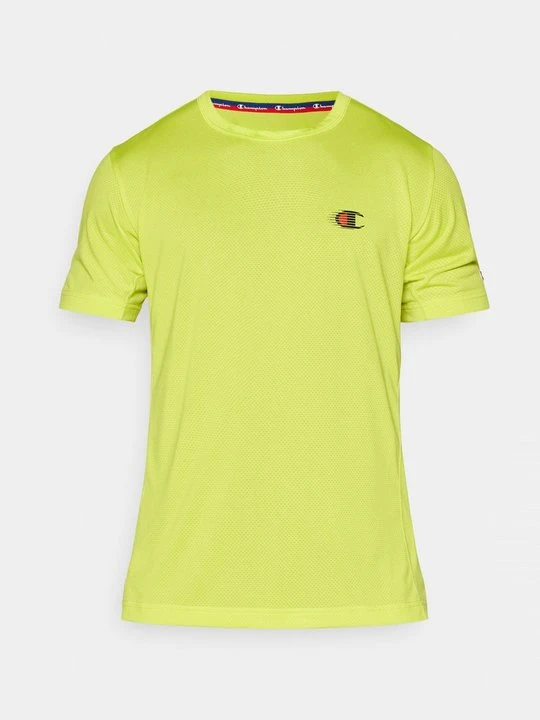 Zdjęcie produktu T-shirt basic Champion żółty neon