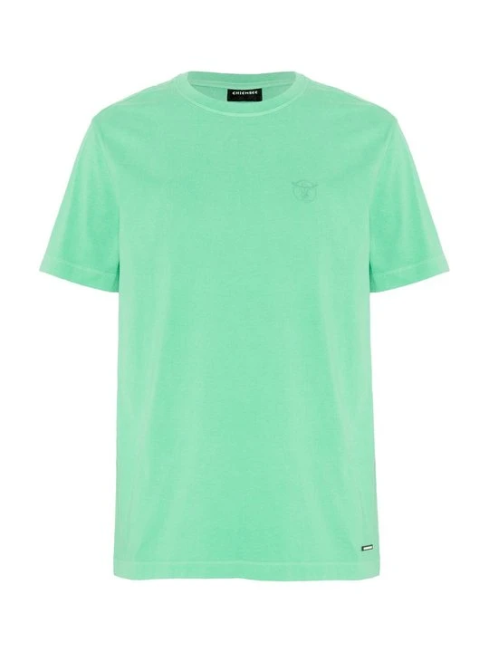 Zdjęcie produktu T-shirt basic Chiemsee jasnozielony melanż