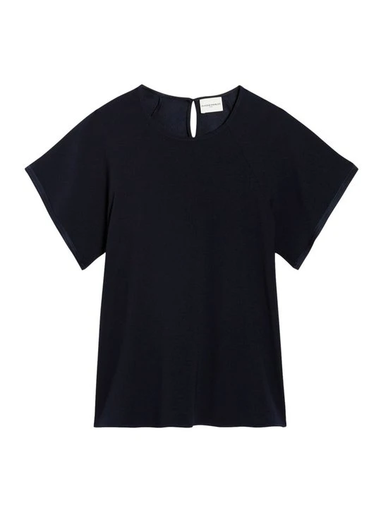 Zdjęcie produktu T-shirt basic CLAUDIE PIERLOT granatowy