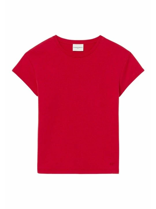 Zdjęcie produktu T-shirt basic CLAUDIE PIERLOT czerwony