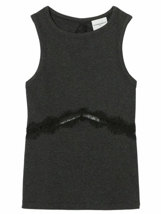 Zdjęcie produktu T-shirt basic CLAUDIE PIERLOT czarny