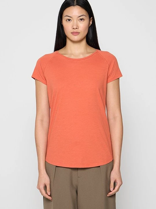 Zdjęcie produktu T-shirt basic Closed pomarańczowy