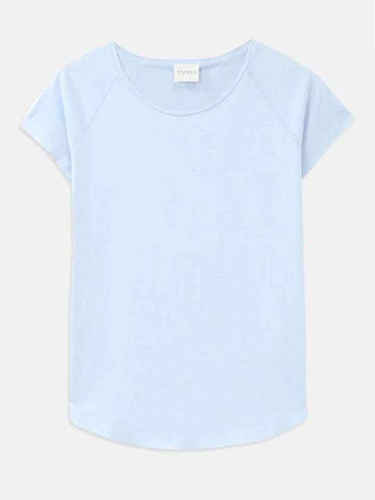 Zdjęcie produktu T-shirt basic Closed jasnoniebieski