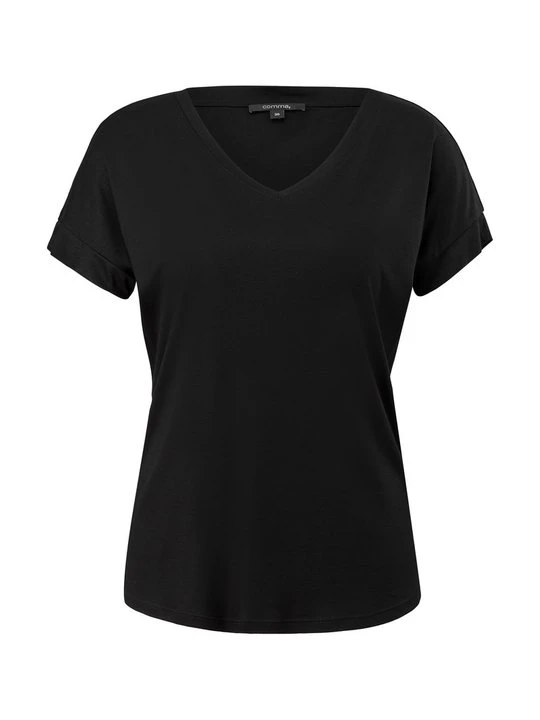 Zdjęcie produktu T-shirt basic comma czarny