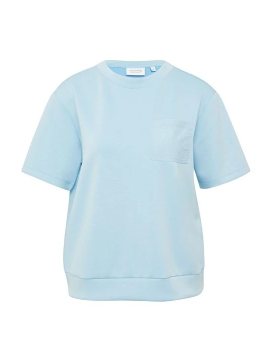 Zdjęcie produktu T-shirt basic Comma Casual Identity jasnoniebieski