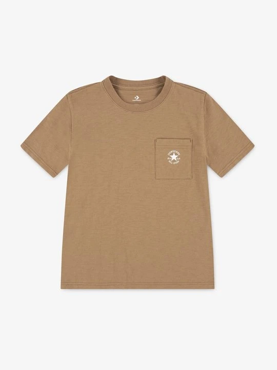 Zdjęcie produktu T-shirt basic Converse brązowy