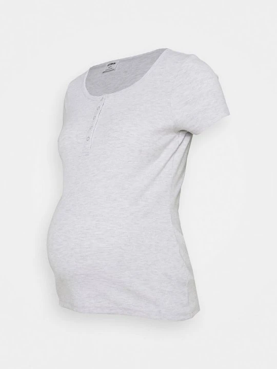 Zdjęcie produktu T-shirt basic Cotton On szary melanż