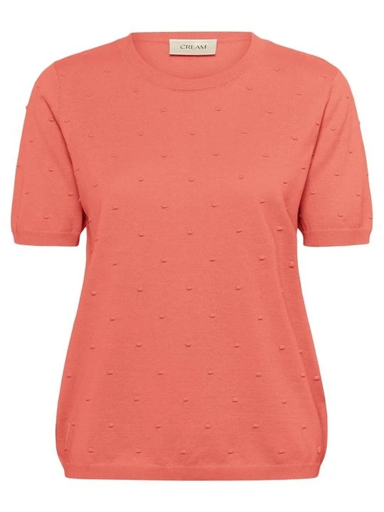 Zdjęcie produktu T-shirt basic Cream różowy