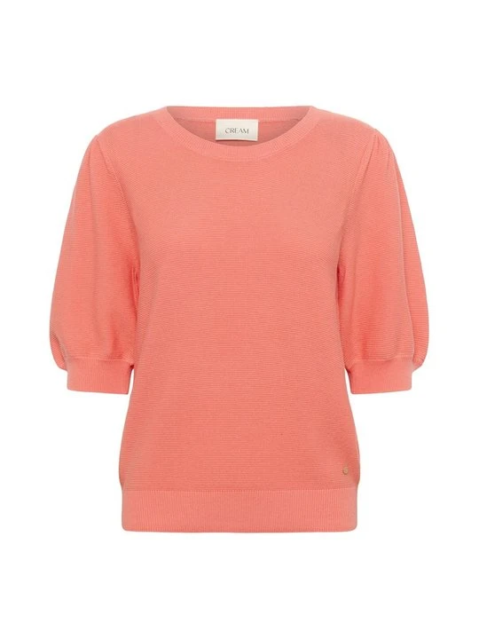 Zdjęcie produktu T-shirt basic Cream różowy