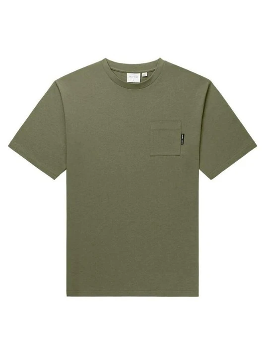 Zdjęcie produktu T-shirt basic Daily Paper ciemnozielony