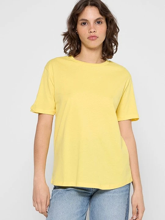 Zdjęcie produktu T-shirt basic DeFacto żółty