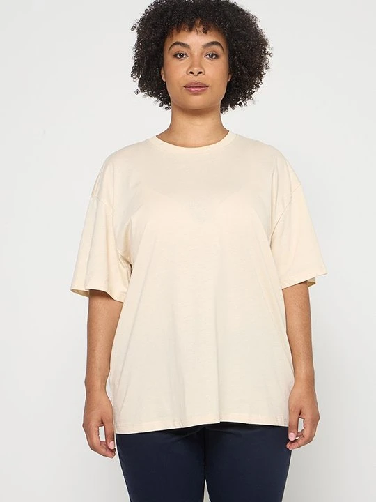 Zdjęcie produktu T-shirt basic DeFacto beżowy