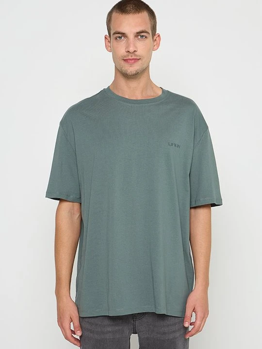 Zdjęcie produktu T-shirt basic DeFacto zielony