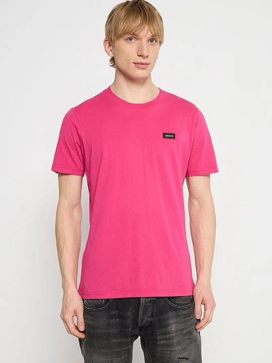 Zdjęcie produktu T-shirt basic Denham różowy