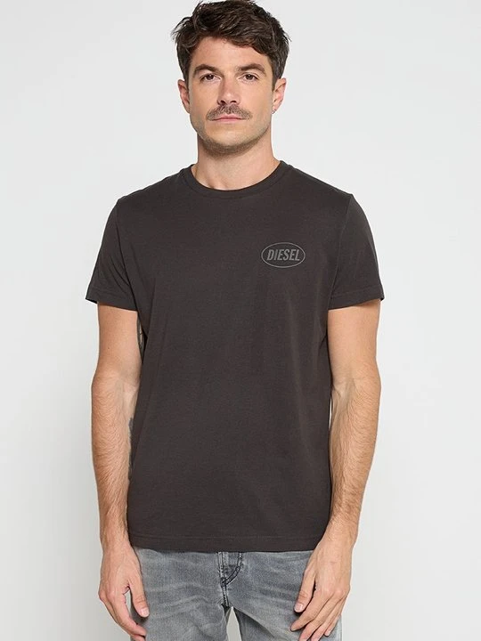 Zdjęcie produktu T-shirt basic Diesel szary