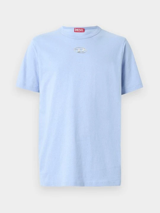 Zdjęcie produktu T-shirt basic Diesel jasnoszary