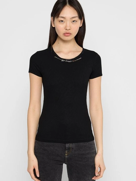 Zdjęcie produktu T-shirt basic Diesel czarny