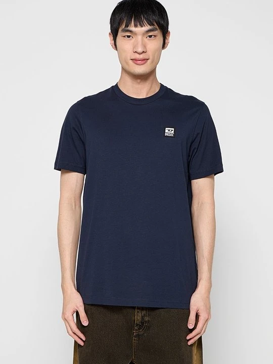 Zdjęcie produktu T-shirt basic Diesel niebieski