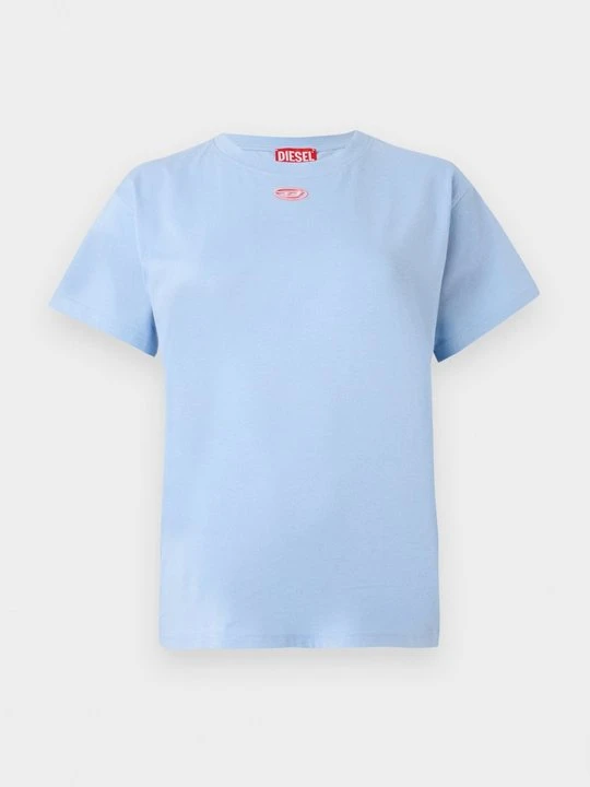 Zdjęcie produktu T-shirt basic Diesel jasnoniebieski
