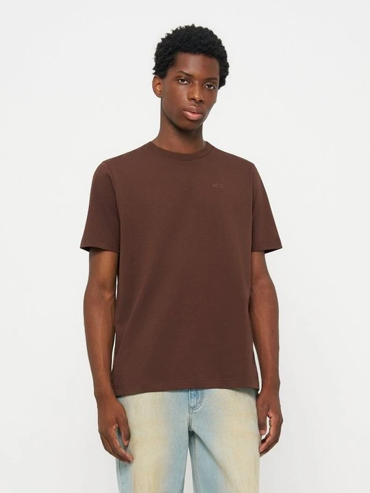 Zdjęcie produktu T-shirt basic Diesel brązowy