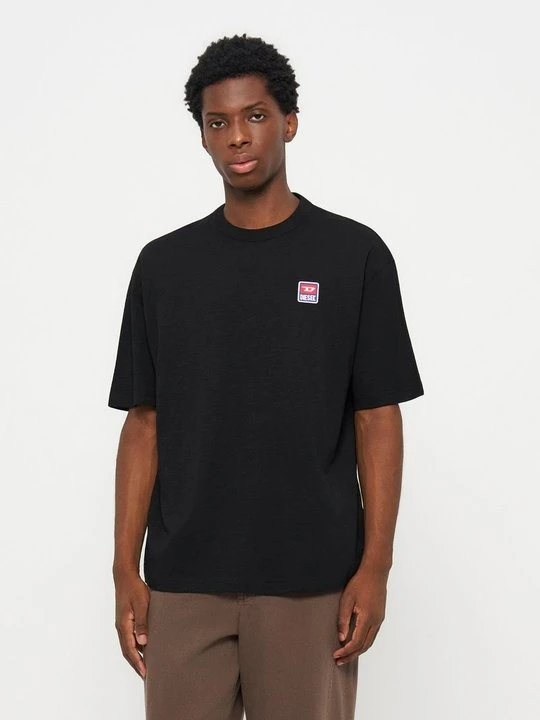 Zdjęcie produktu T-shirt basic Diesel czarny
