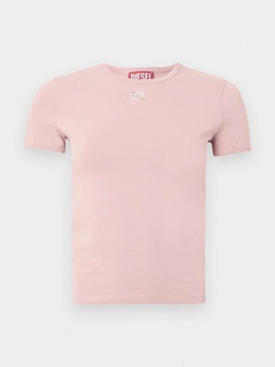Zdjęcie produktu T-shirt basic Diesel różowy