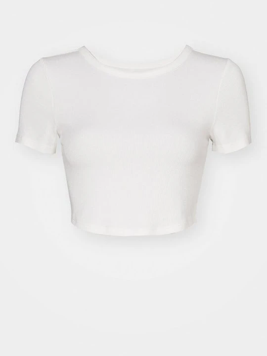 Zdjęcie produktu T-shirt basic DKNY mleczny