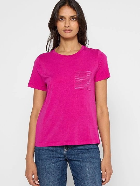 Zdjęcie produktu T-shirt basic DKNY różowy