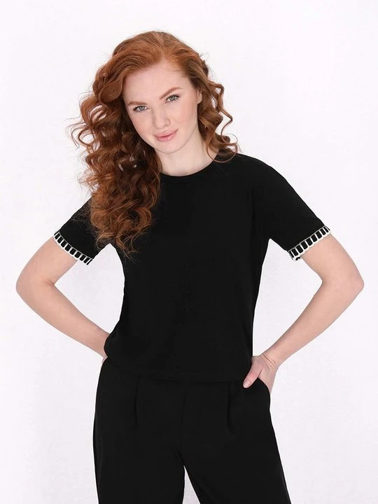 Zdjęcie produktu T-shirt basic Dreimaster czarny
