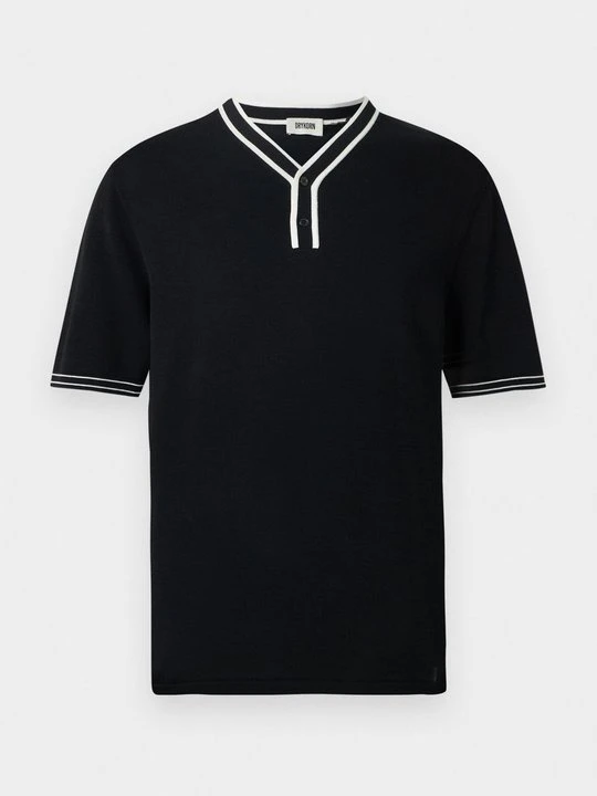 Zdjęcie produktu T-shirt basic Drykorn czarny