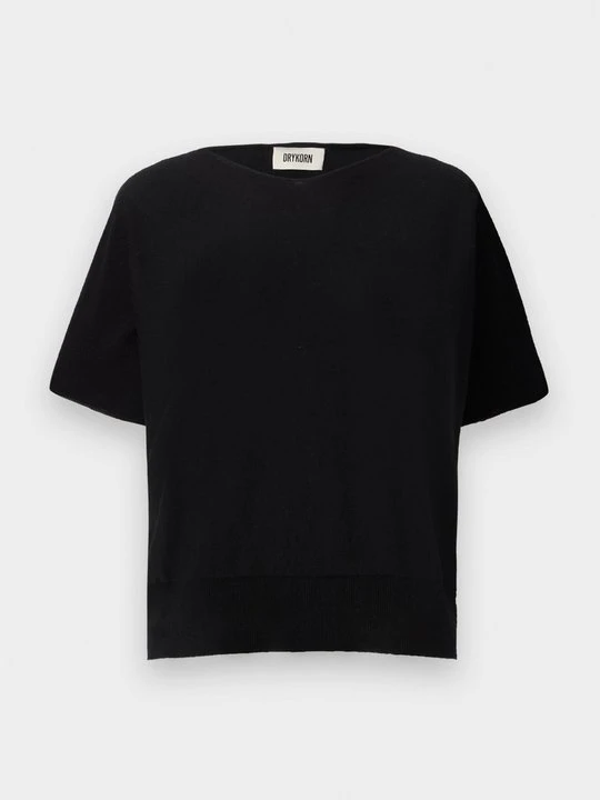 Zdjęcie produktu T-shirt basic Drykorn czarny