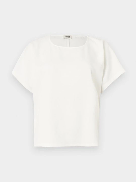 Zdjęcie produktu T-shirt basic Drykorn mleczny
