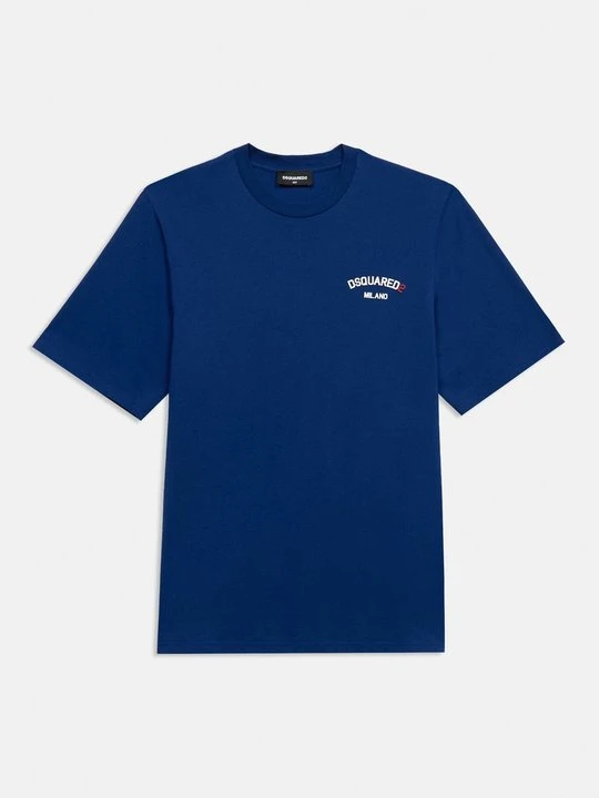 Zdjęcie produktu T-shirt basic Dsquared2 niebieski