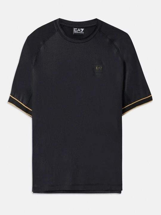 Zdjęcie produktu T-shirt basic EA7 Emporio Armani czarny