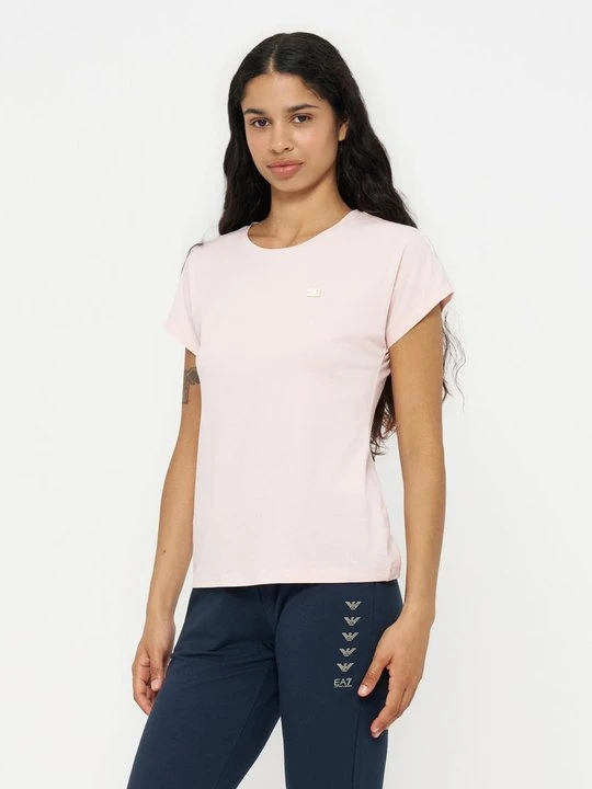 Zdjęcie produktu T-shirt basic EA7 Emporio Armani mauve