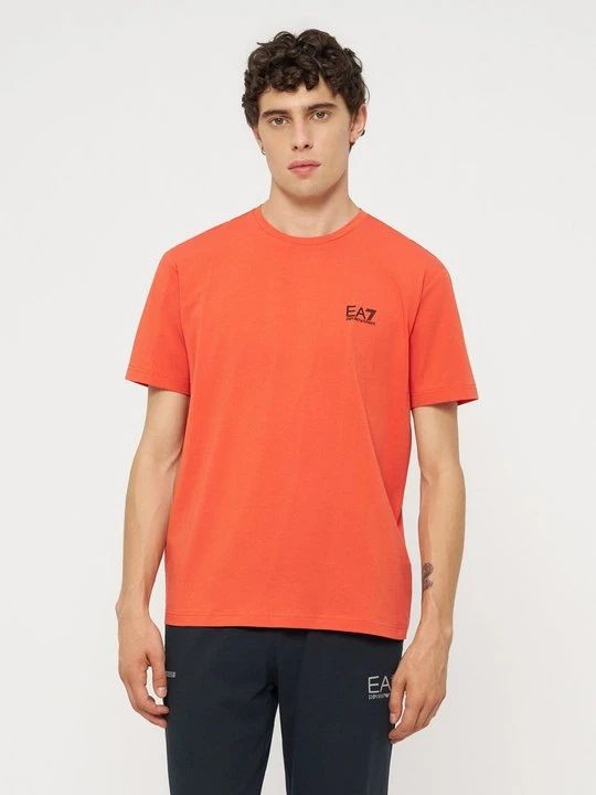 Zdjęcie produktu T-shirt basic EA7 Emporio Armani czerwony