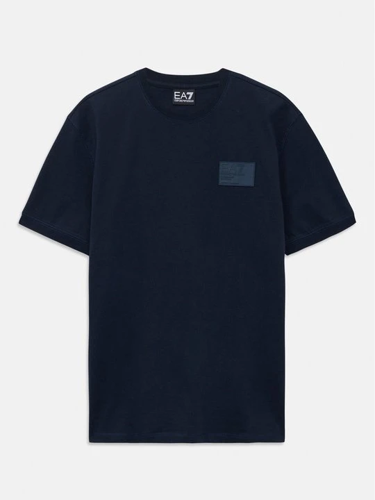 Zdjęcie produktu T-shirt basic EA7 Emporio Armani granatowy