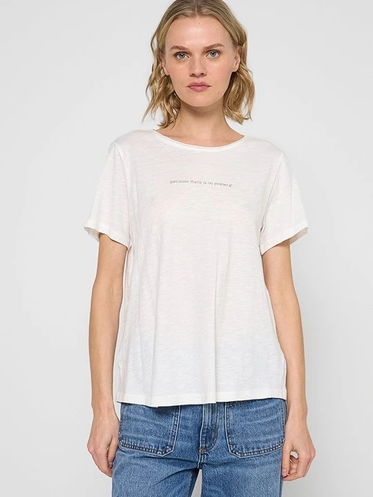 Zdjęcie produktu T-shirt basic ECOALF mleczny