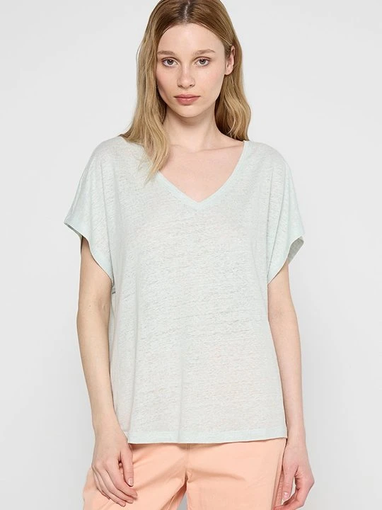 Zdjęcie produktu T-shirt basic ECOALF jasnoniebieski