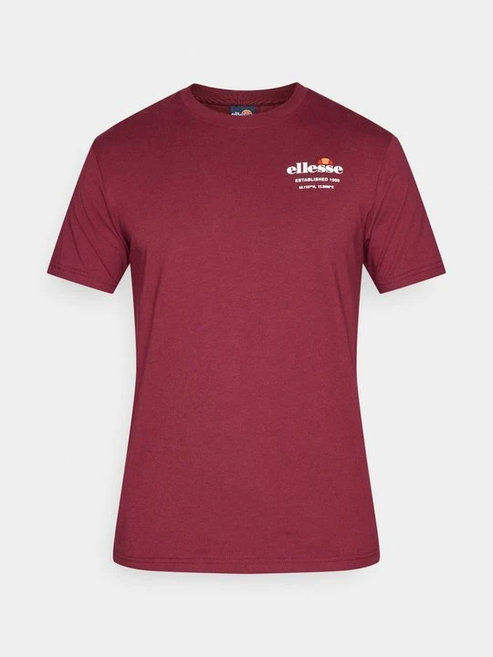 Zdjęcie produktu T-shirt basic Ellesse ciemnoczerwony
