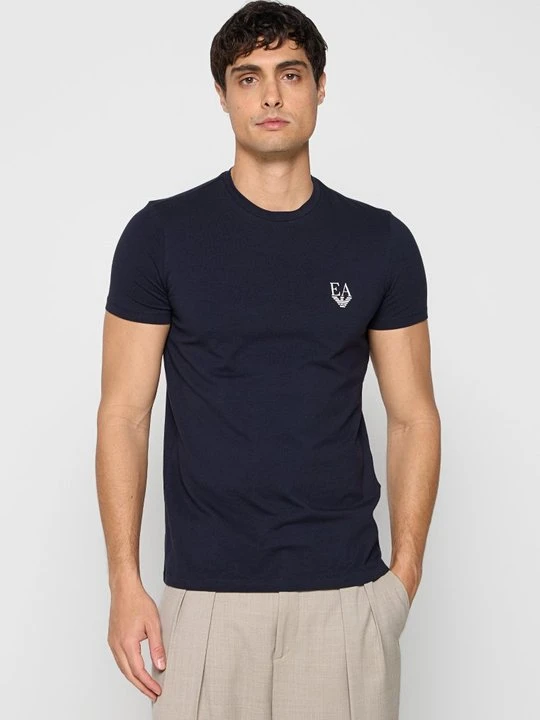 Zdjęcie produktu T-shirt basic Emporio Armani niebieski