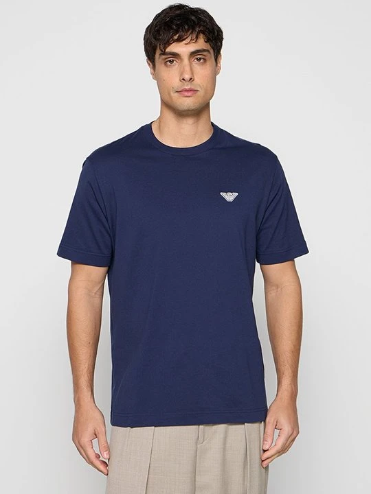 Zdjęcie produktu T-shirt basic Emporio Armani niebieski