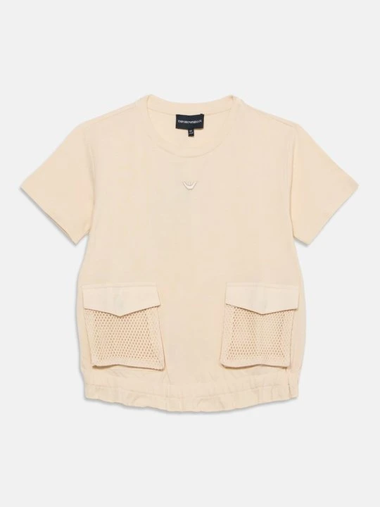 Zdjęcie produktu T-shirt basic Emporio Armani beżowy