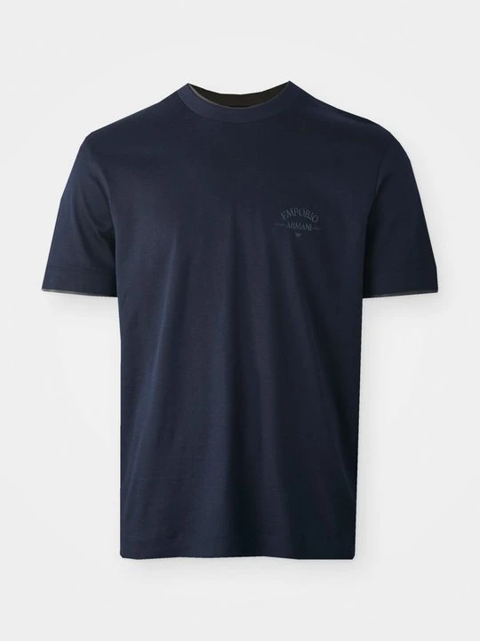 Zdjęcie produktu T-shirt basic Emporio Armani granatowy