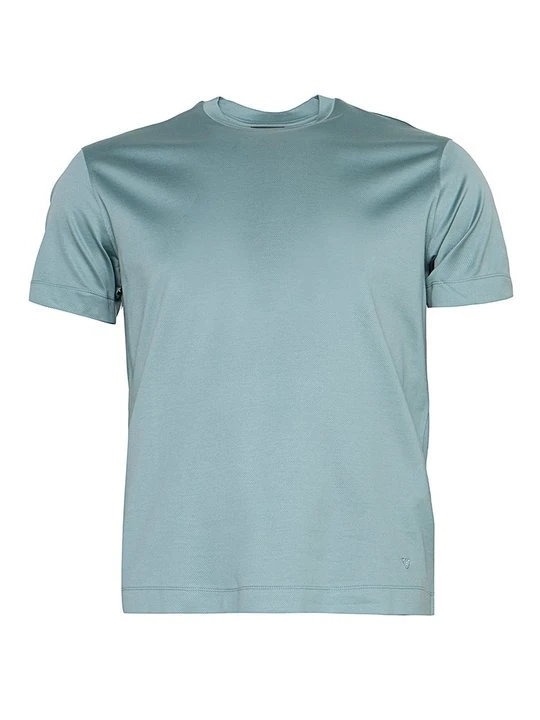 Zdjęcie produktu T-shirt basic Emporio Armani srebrny