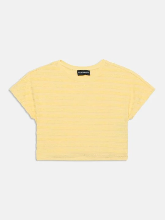 Zdjęcie produktu T-shirt basic Emporio Armani żółty