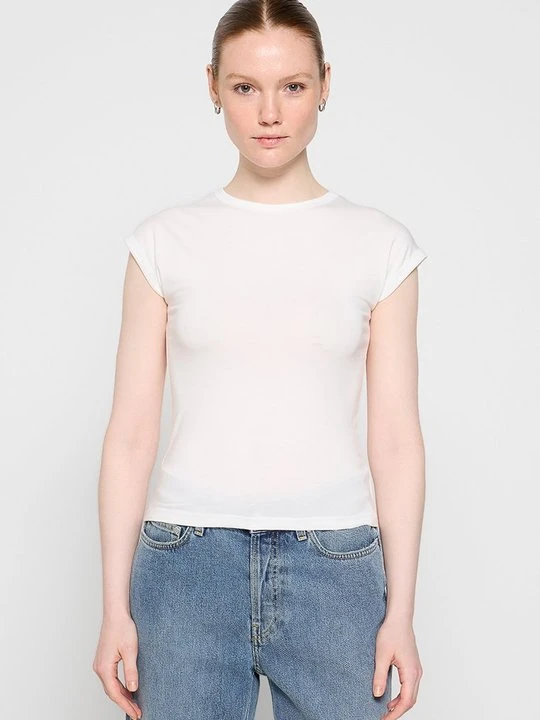 Zdjęcie produktu T-shirt basic Envii biały